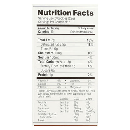 Simple Mills Crunchy Chocolate Chip Cookies (Pack of 6 - 5.5 Oz.)