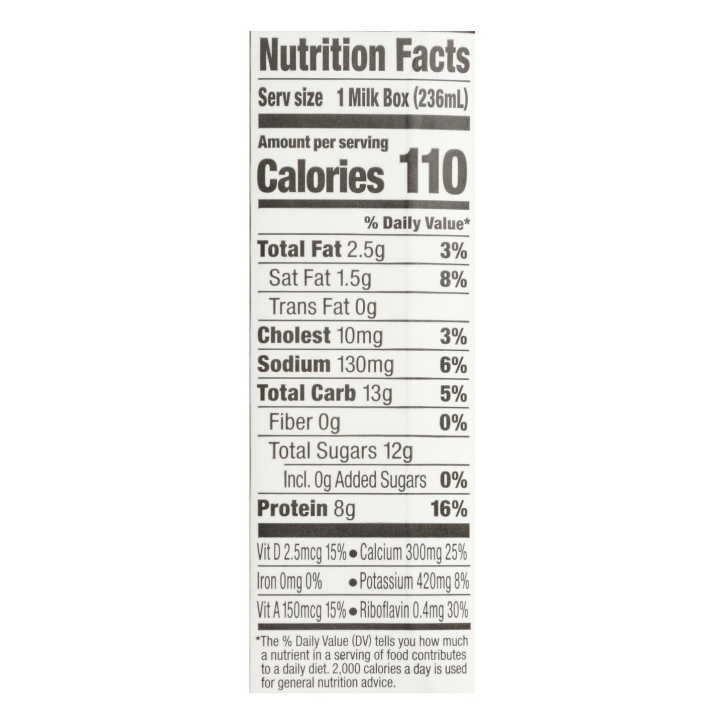 Horizon Organic Low Fat 1% Milk, Aseptic, 8 Fl Oz (Pack of 12)
