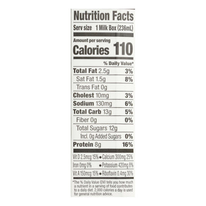 Horizon Organic Low Fat 1% Milk, Aseptic, 8 Fl Oz (Pack of 12)