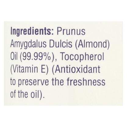 Heritage Products Sweet Almond Oil for Silky-Soft Skin and Healthy Hair - 8 Fl Oz