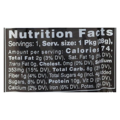 Primal Strips Vegan Jerky: 24-Pack Meatless Seitan, Thai Peanut Flavor - (1 Oz. Strips)
