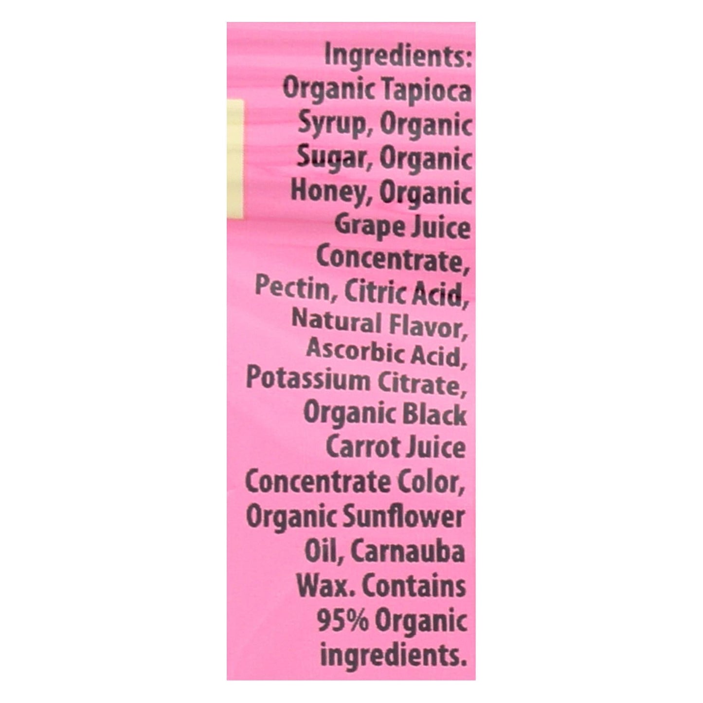 Honey Stinger Pink Lemonade Energy Chews, 12-Count Box, 1.8 oz. Packs