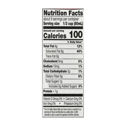 Thai Kitchen Unsweetened Coconut Milk, 25.36 fl oz, Case of 6