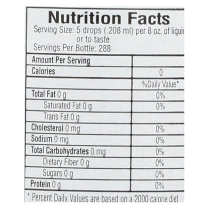 Sweet Leaf Sweet Drops Sweetener Vanilla Crème - 2 Fl Oz