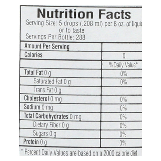 Sweet Leaf Sweet Drops Sweetener Vanilla Crème - 2 Fl Oz