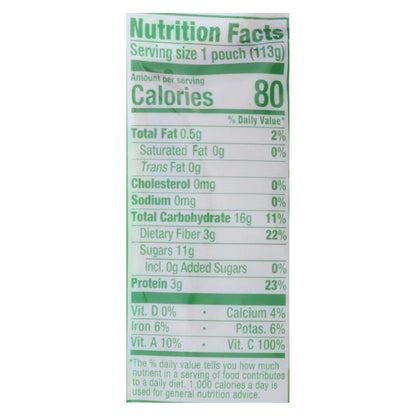 Happy Tot Organic Fiber & Protein Toddler Food, Stage 4 - Pear, Kiwi, & Kale - 4 Oz. (16-Pack)