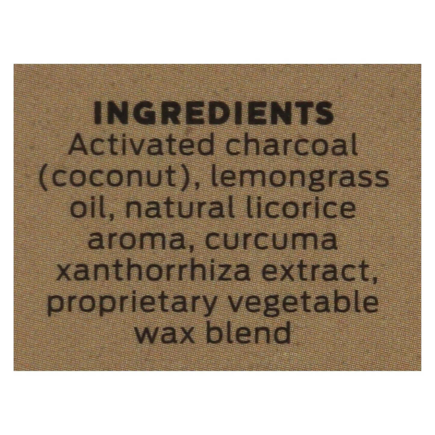 Dr. Tung's Activated Charcoal Dental Floss - Pack of 6, 30 Yards Each