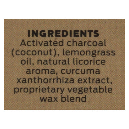 Dr. Tung's Activated Charcoal Dental Floss - Pack of 6, 30 Yards Each