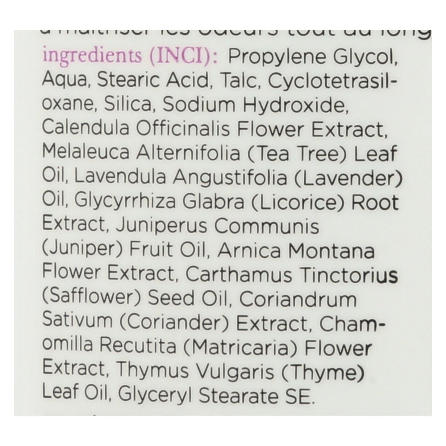 Earth Science Lavender Tea Tree Deodorant - 2.5 Oz