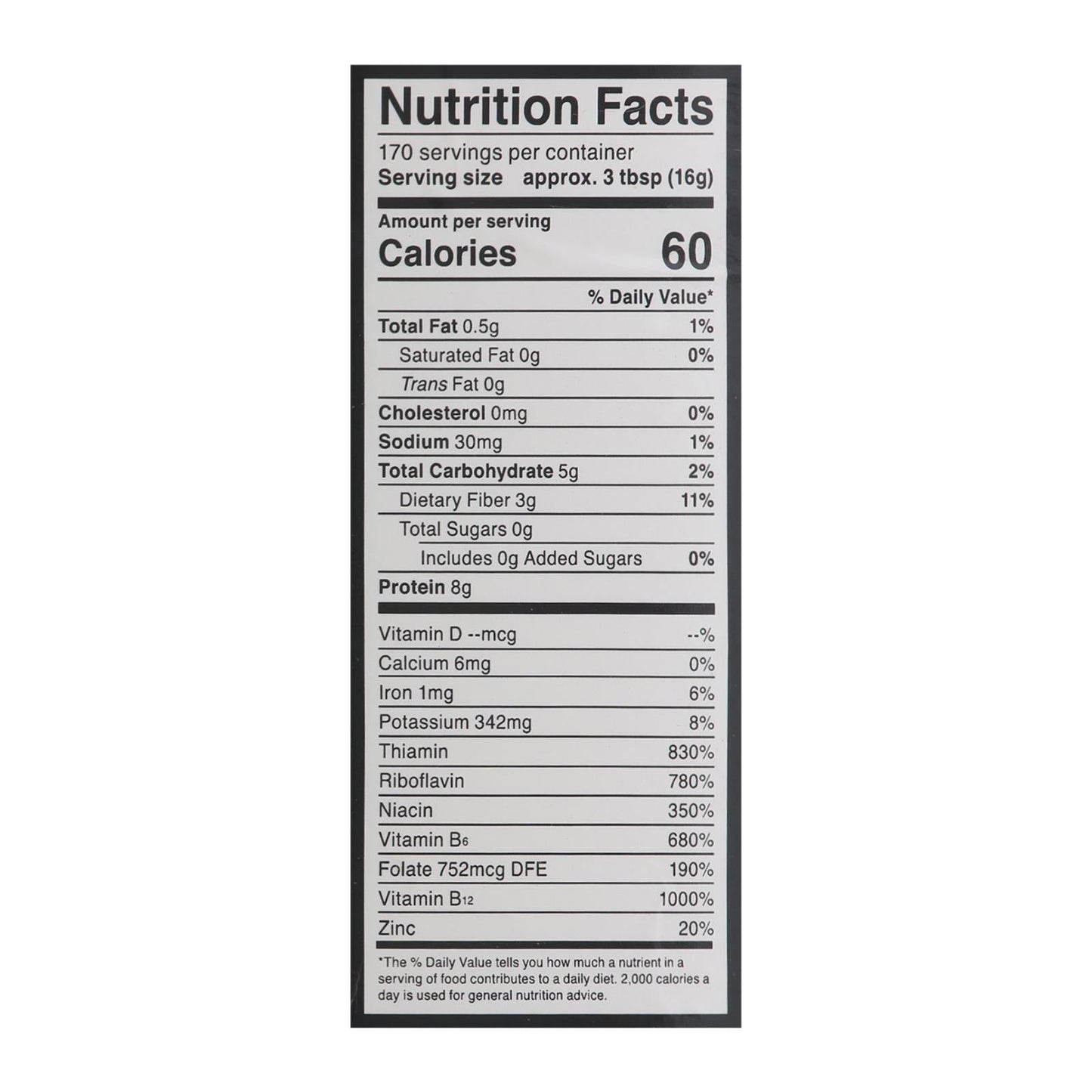Red Star Savory Nutritional Yeast, 6 lbs.
