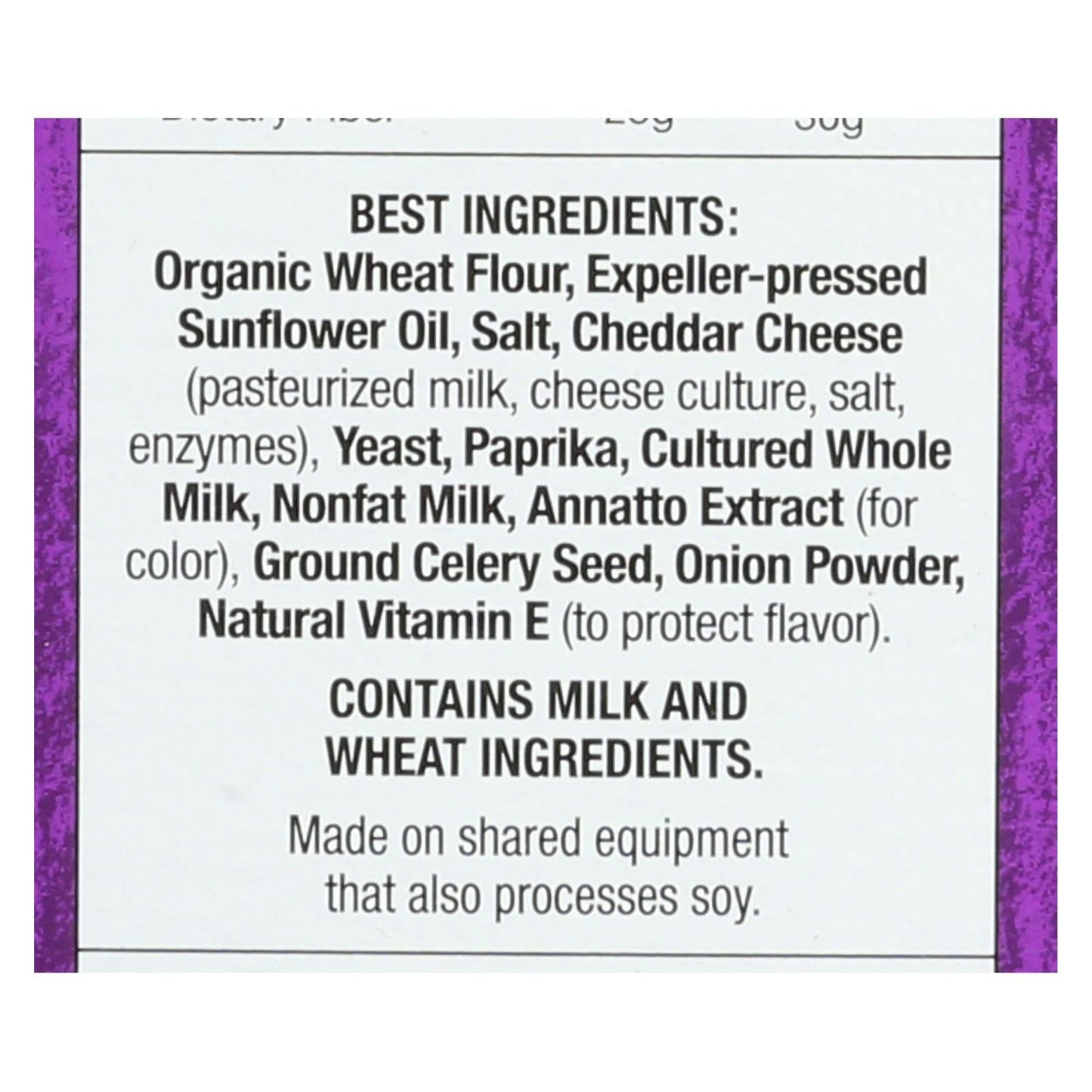 Annie's Homegrown Organic Cheddar Bunnies Crackers, 12 x 7.5 Oz. Bags