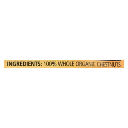 Blanchard & Blanchard Roasted Peeled Organic Chestnuts | 5.2 Oz | Pack of 12