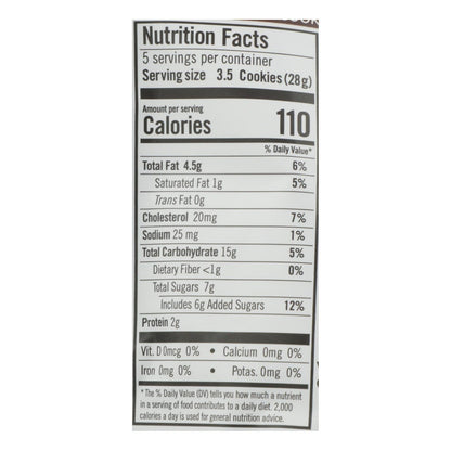 Cooper Street Cookies Cinnamon Chocolate Chip, Pack of 6, 5 Oz Each