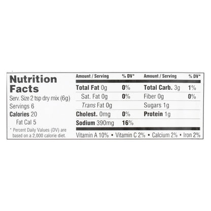 La Preferida Classic Taco Seasoning for Perfect Tacos - Case of 12 (1.25 Oz per Packet)