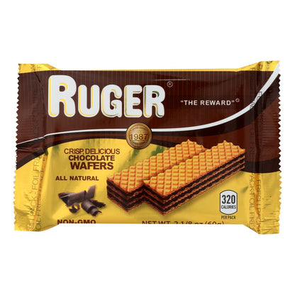 Ruger Chocolate Wafer, Case of 12 (2.125 oz Each)