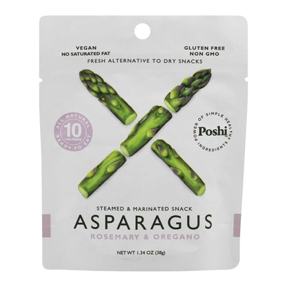 Poshi Snack Asparagus-Shaped Veggie Owl Bites - 10 Pack, 1.34 Oz Each