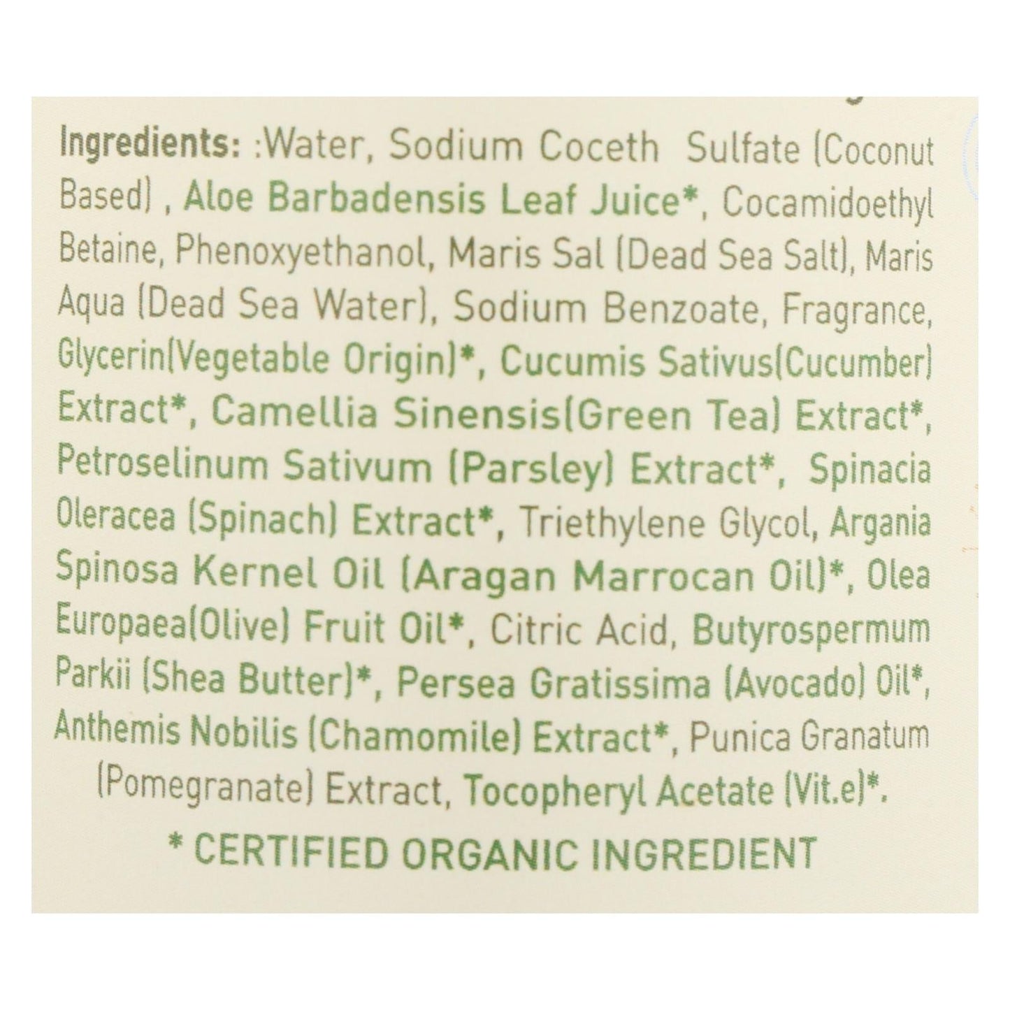 Ecolove Green Vegetables Family Shower Gel for Sensitive Skin (Pack of 500) - 17.6 Fl Oz
