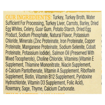Wellness Pet Products Dog Food - Turkey With Barley And Carrots (Pack of 12) - 12.5 Oz.
