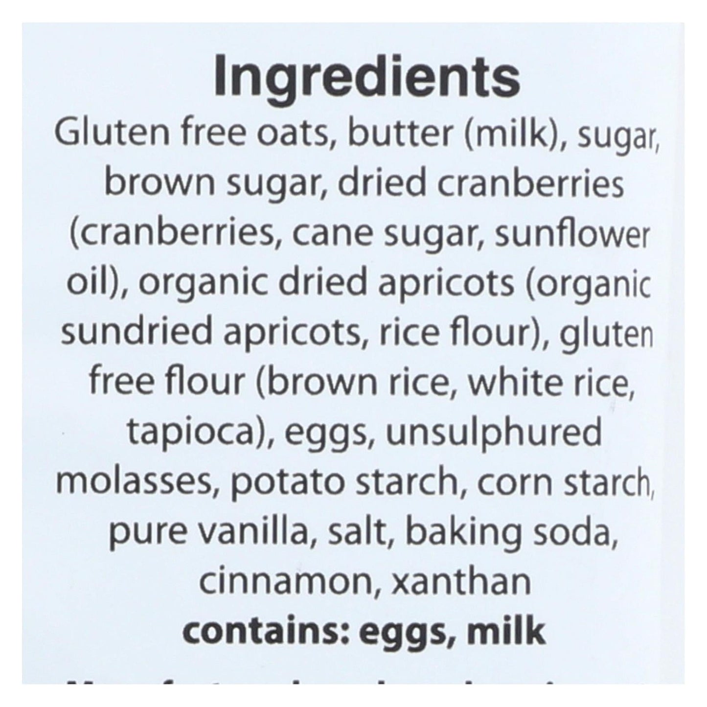 Wow Baking Oatmeal Cookies - Case of 12 - 2.75 oz. each