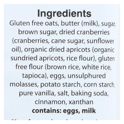 Wow Baking Oatmeal Cookies - Case of 12 - 2.75 oz. each