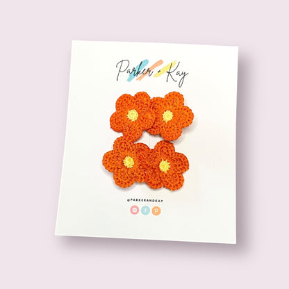 Sunny Blooms Hair Clips