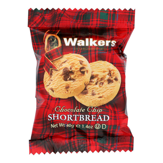 Walkers Shortbread Cookies with 2 Chocolate Chips - 1.4 Oz - Pack of 20