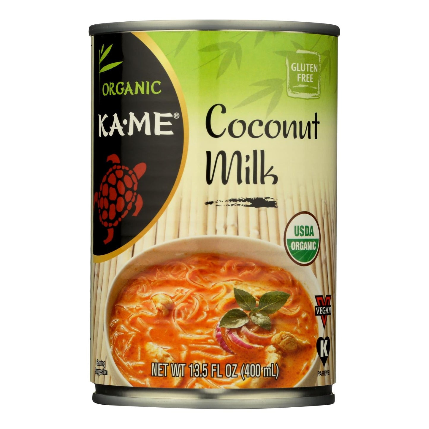 Ka-me Organic Coconut Milk, 13.5 fl oz, Pack of 12