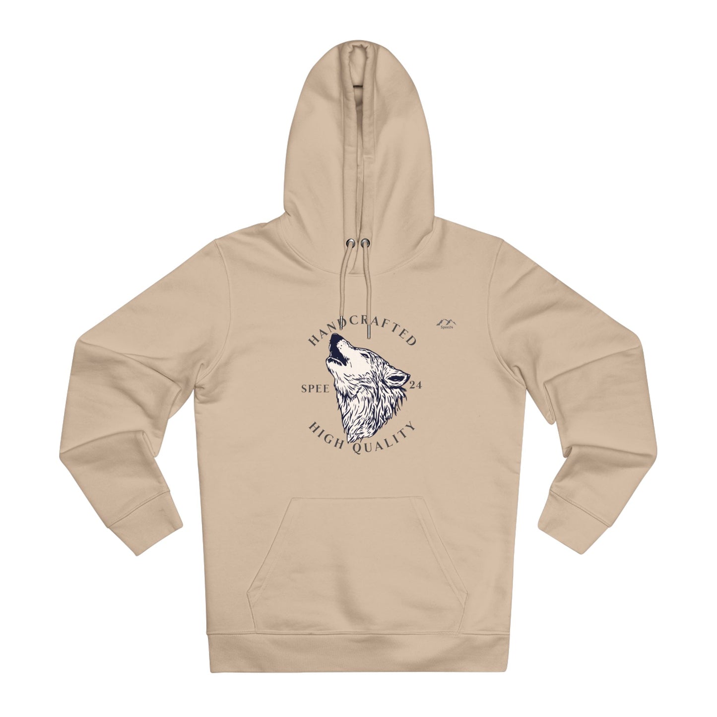 HD-052ML-24 Howling Wolf Hoodie Wolf Art Wilderness Howl Design