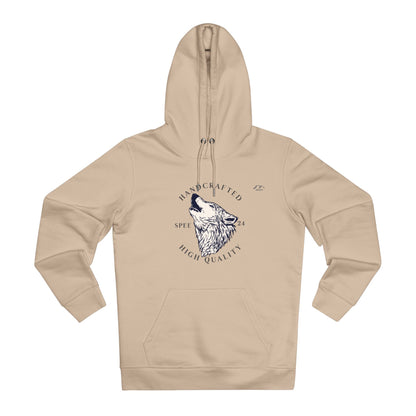 HD-052ML-24 Howling Wolf Hoodie Wolf Art Wilderness Howl Design