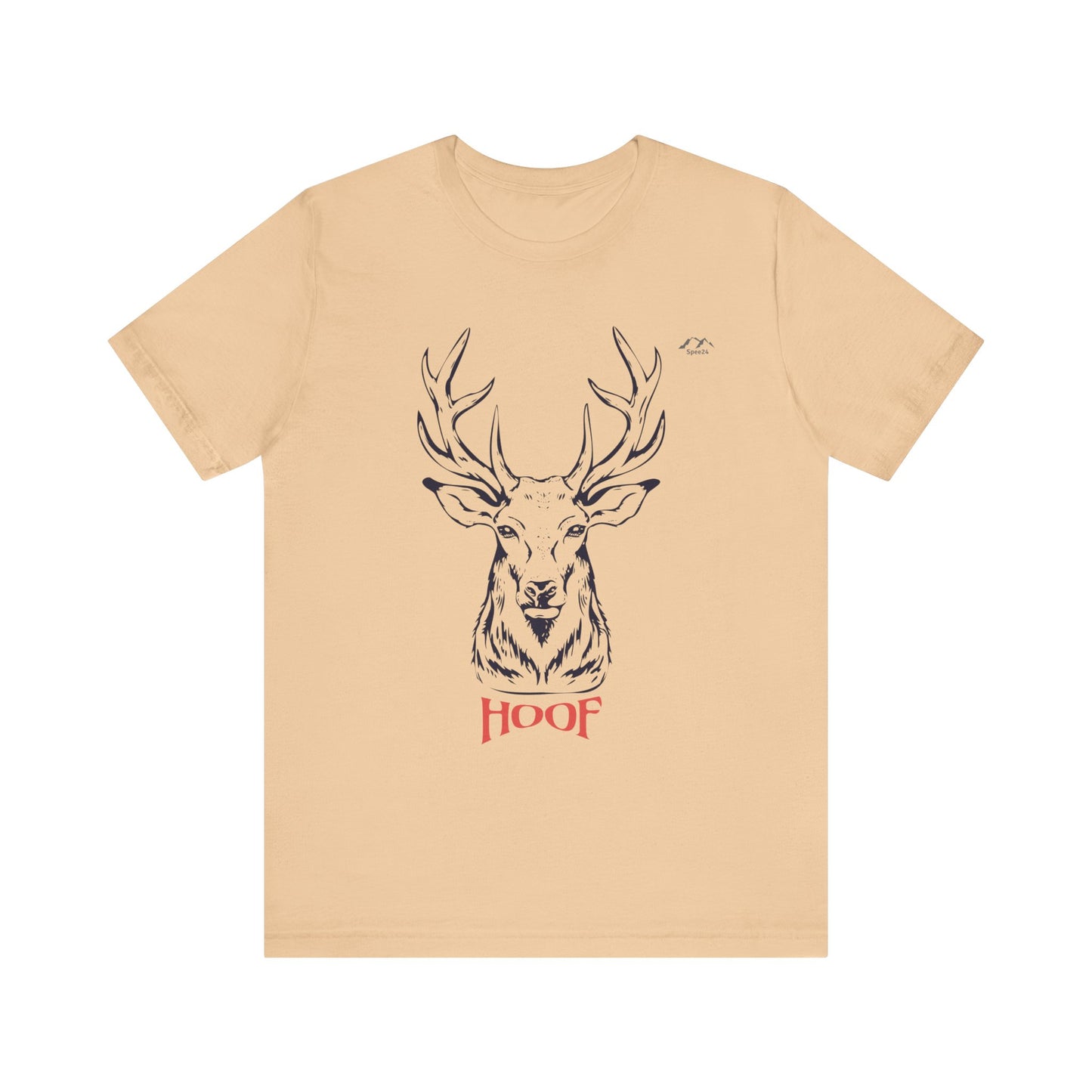 TS-032ML-24 Mule Deer T-Shirt Wildlife Art Mule Deer Design