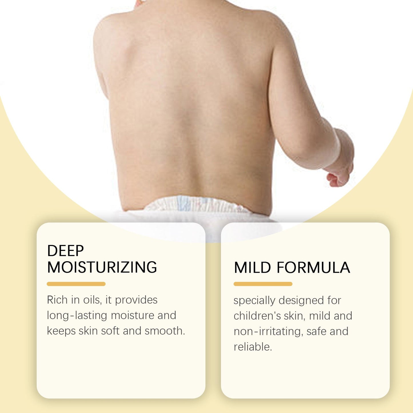 Wiieey Children's Special Care Essence Cream, Moisturizing, Moisturizing, Moisturizing, Moisturizing And Moisturizing Body Lotion
