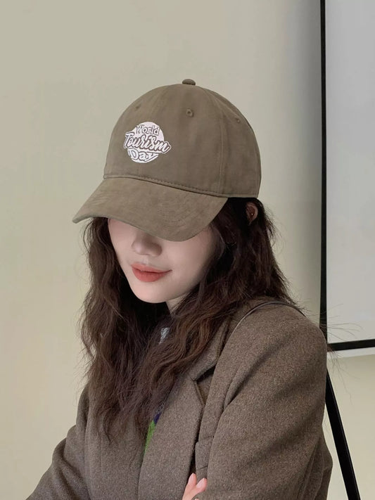 World Tourism Day Embroidered Baseball Cap