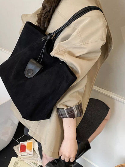 Classic Suede Tote Bag