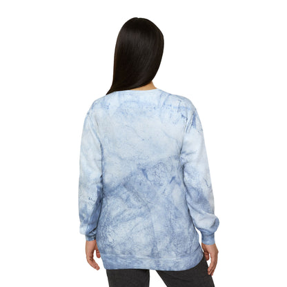 SW-066ML-24 Color Blast Crewneck Cat lover Sweatshirt