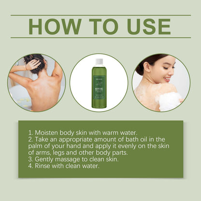 EELHOE Moisturizing Bubble Bath Essential Oil, Gently Cleans And Moisturizes Tender Skin And Cleans The Body