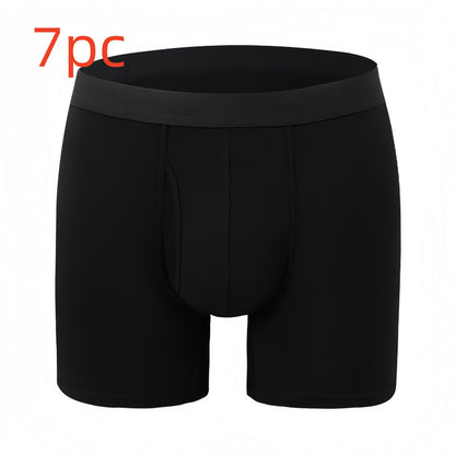 Extended Men's Underwear Bamboo Fiber Sports Breathable Mid Waist