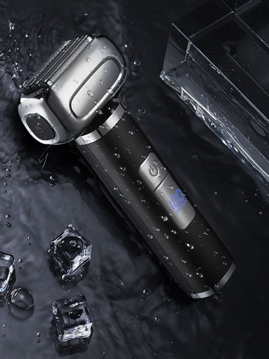 Waterproof Electric Foil Shaver with LED Display