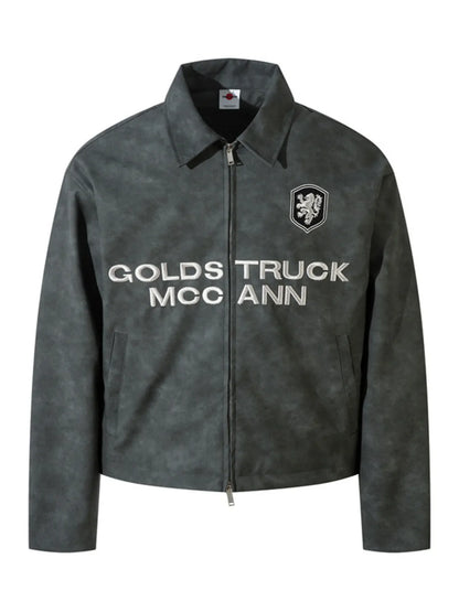 Men's Long Sleeve Zip-Up Jacket