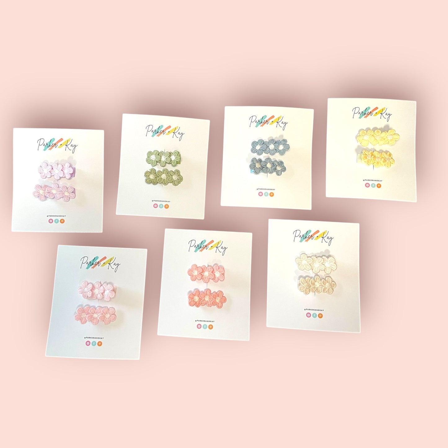 Baby Blooms Hair Clips