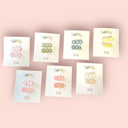 Baby Blooms Hair Clips