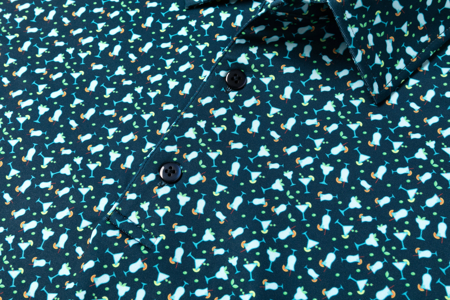 Cocktail Hour Men's Polo