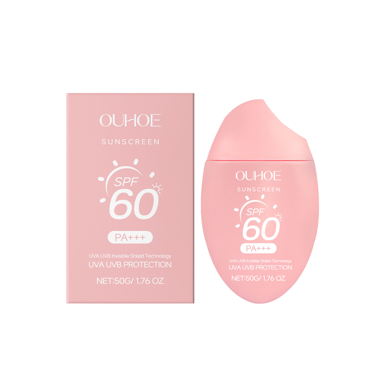 OUHOE Protective Moisturizing Brightening Cream, Outdoor Facial Protective Instant Film Moisturizing Brightening Cream