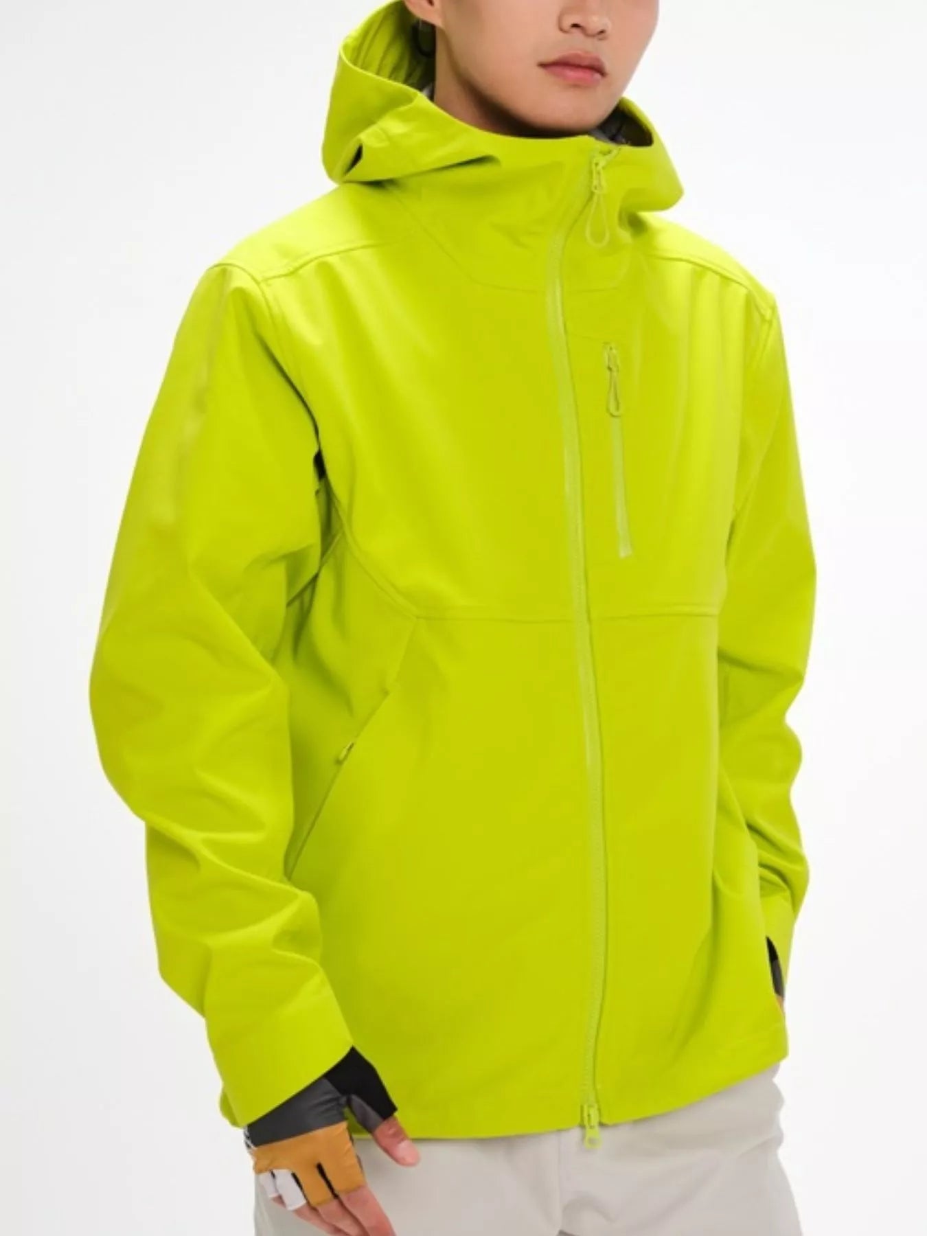 Men's Full Size Zip Up Long Sleeve Jacket Plus Size