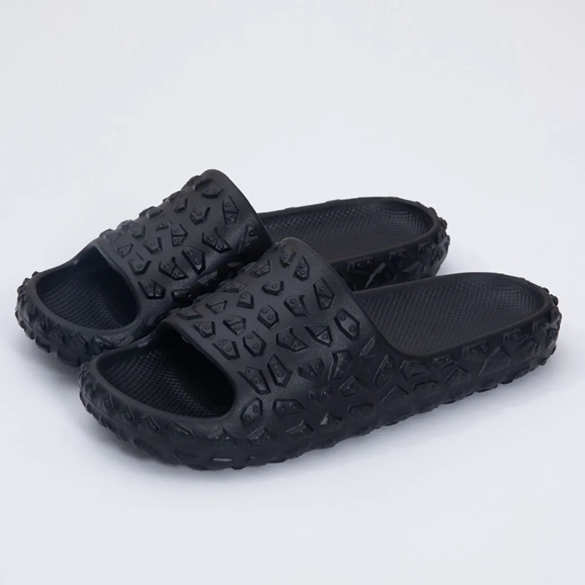 Open Toe Platform Slippers