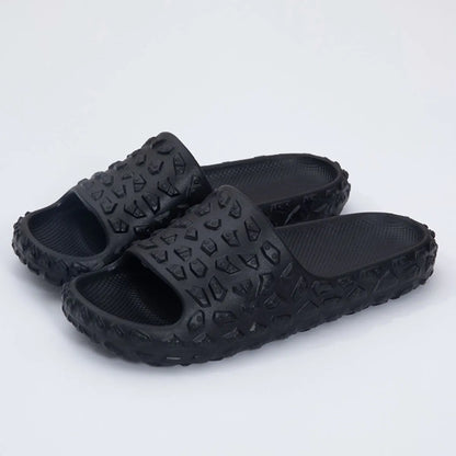 Open Toe Platform Slippers