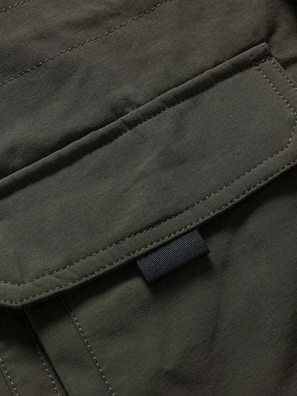 Men's Plus Size Winter Warm Hooded Padded Coat