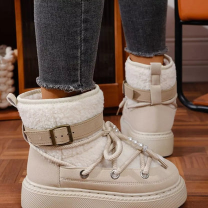 Lace Up Platform Boots