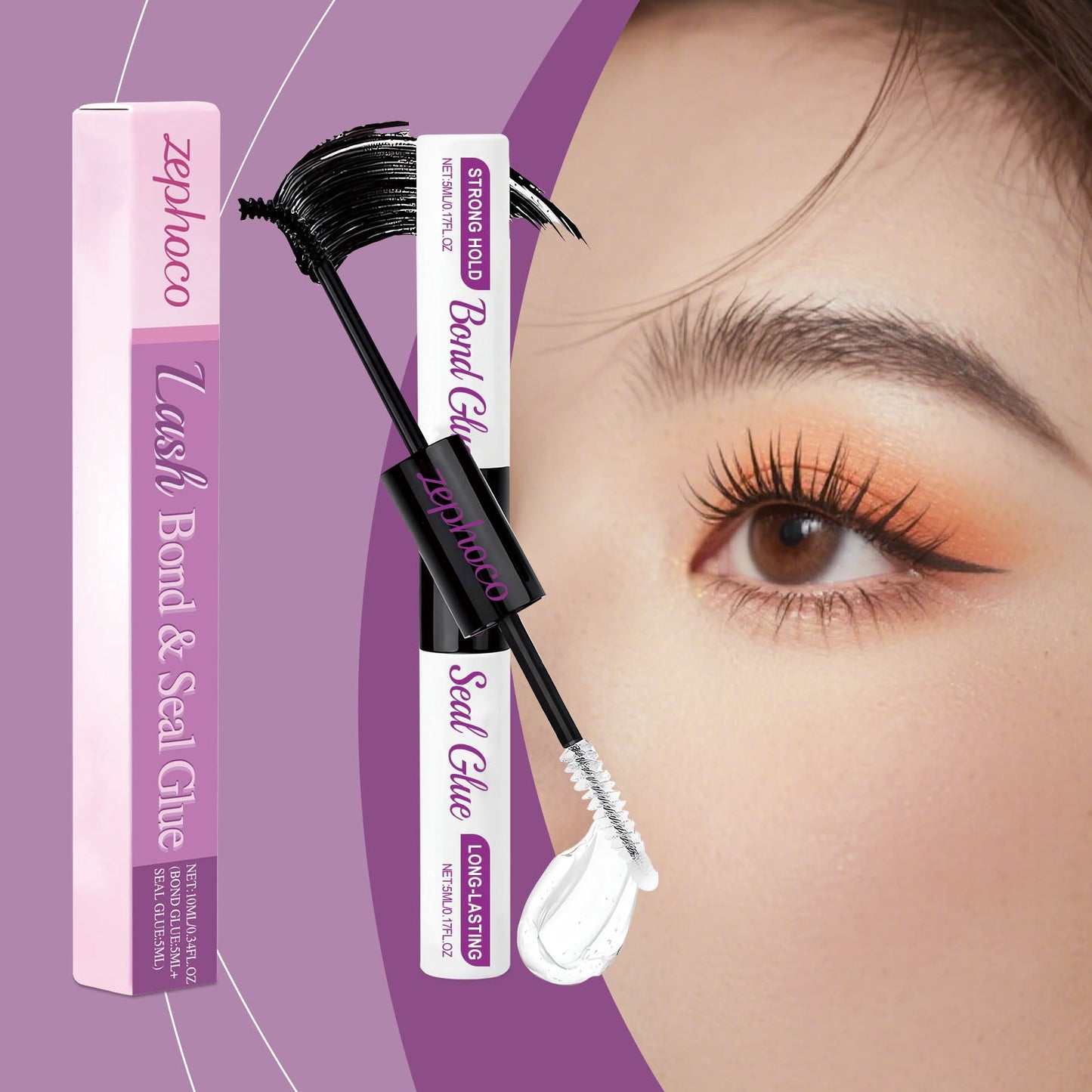 Waterproof Long-Lasting Eyelash Glue 10ml