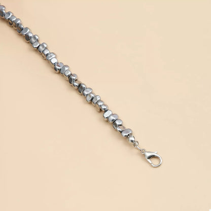 Silver-Plated Minimalist Heart Necklace