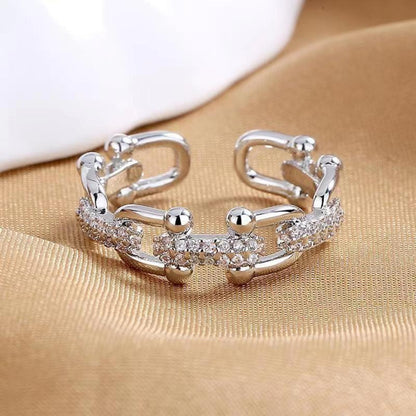 925 Sterling Silver Open Ring